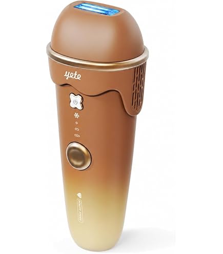 Amazon | YETE 脱毛器 家庭用光美容器 サファイア冷感搭載 VIO対応